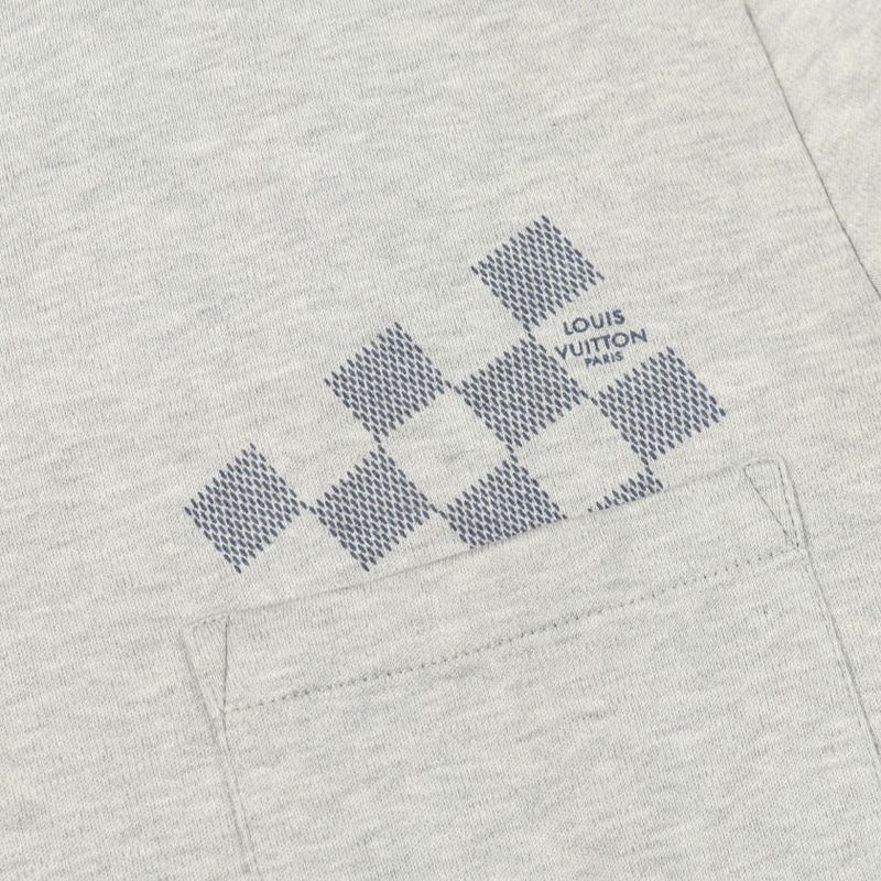 Louis Vuitton Short Sleeve T-shirt Damier Rm131m H3jr09cm s Cotton