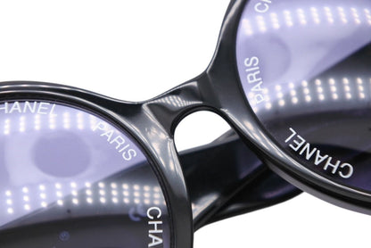 Chanel Paris Sunglasses Eyewear CC Logo Black Vintage — view 3