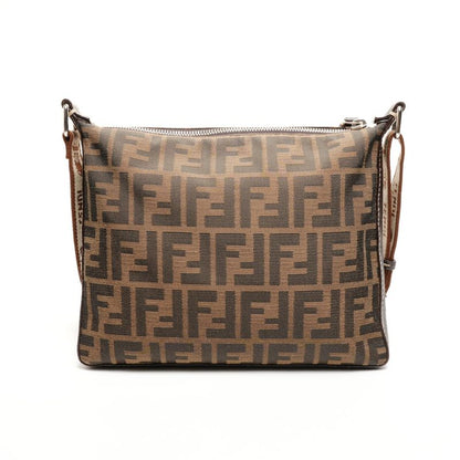 Fendi Shoulder Bag Zucca Canvas
