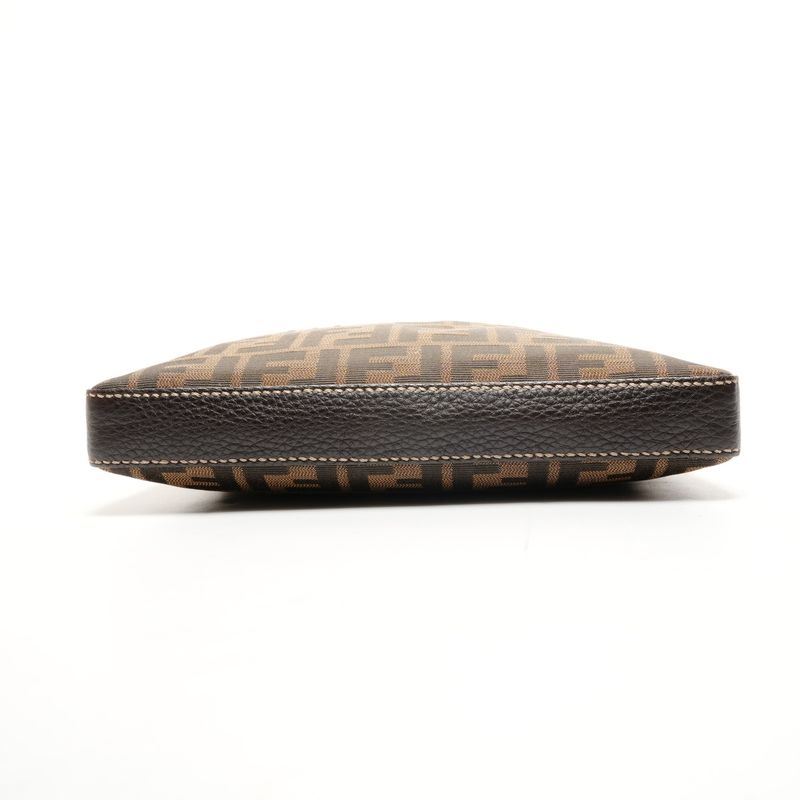 Fendi Shoulder Bag Zucca Canvas