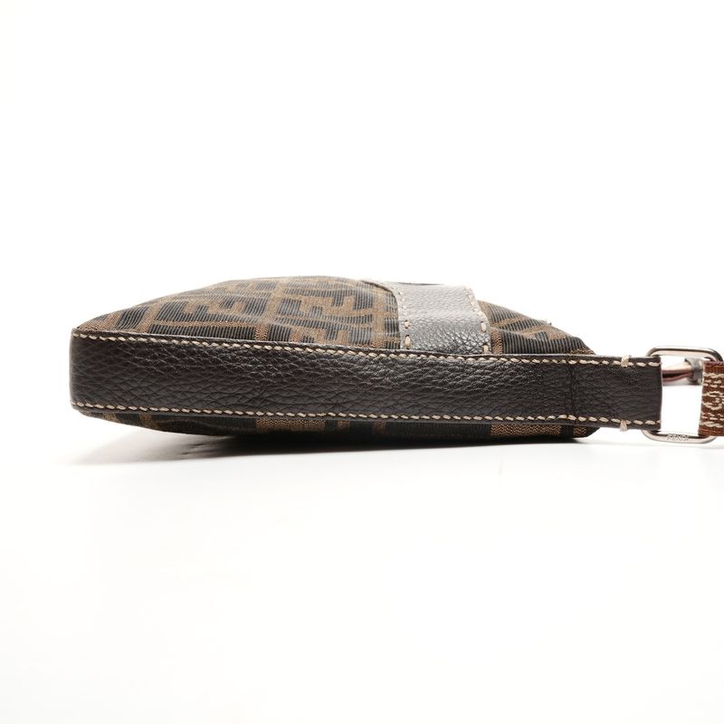 Fendi Shoulder Bag Zucca Canvas