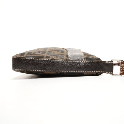 Fendi Shoulder Bag Zucca Canvas