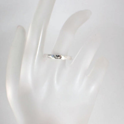 Tiffany & Co 925 Notes Naro Ring No 11 J131-8