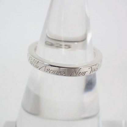 Tiffany & Co 925 Notes Naro Ring No 11 J131-8