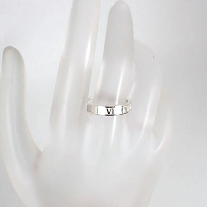 Tiffany & Co 925 Atlas Ring No 10 J131-4