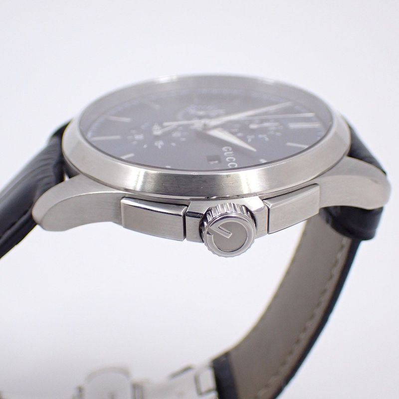 Gucci 126.2 Timeless Chronograph Quartz Watch Blue Dial External