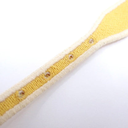 Fendi FF Logo Misanga Bracelet Yellow Yellow Size