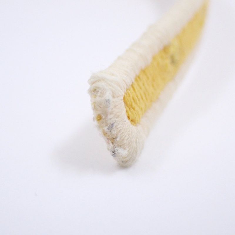 Fendi FF Logo Misanga Bracelet Yellow Yellow Size