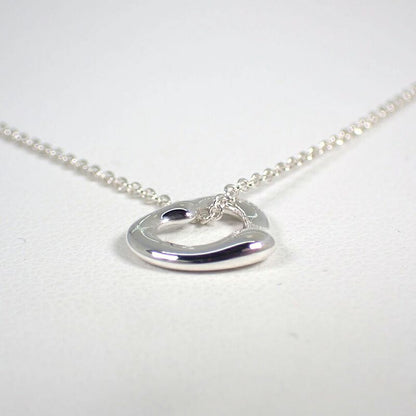 Tiffany & Co Silver-ag925 Open Heart Pendant J130-3