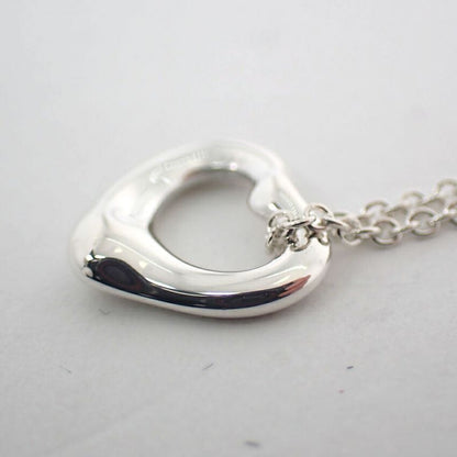 Tiffany & Co Silver-ag925 Open Heart Pendant J130-3