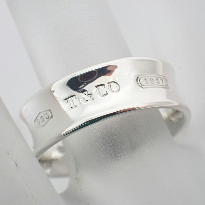 Tiffany & Co Silver-ag925 1837 Ring No 16 J130-5