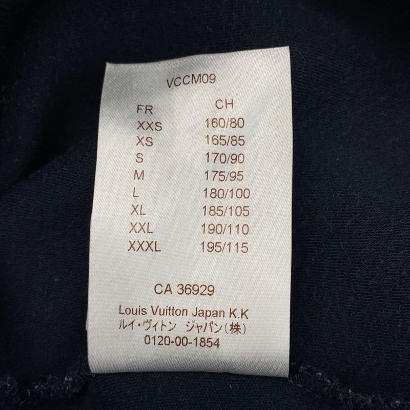 Louis Vuitton | America's Cup Front Print Sweatshirt | L | Navy | Men's