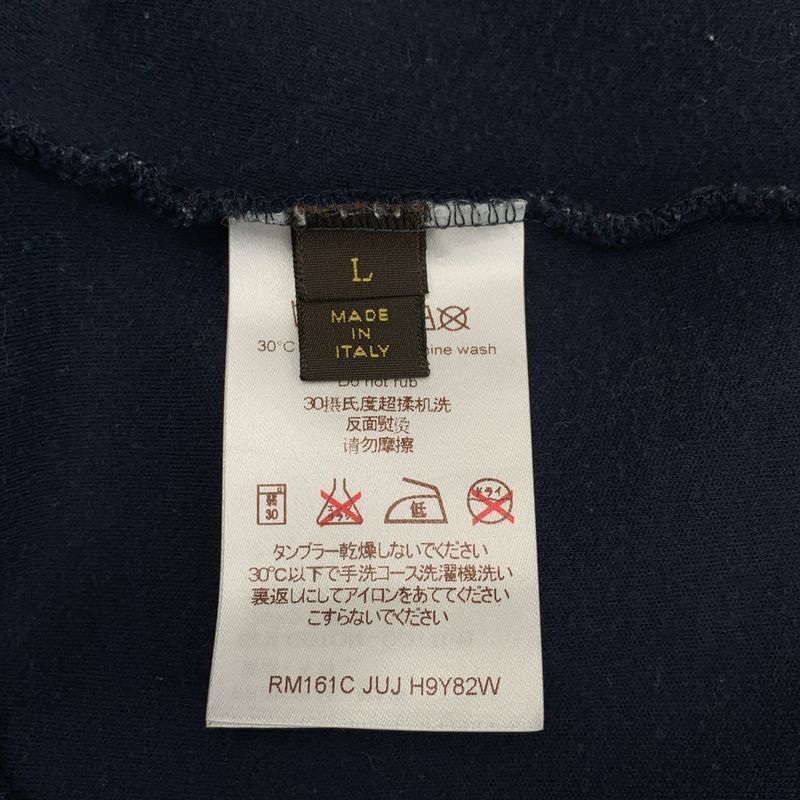 Louis Vuitton | America's Cup Front Print Sweatshirt | L | Navy | Men's