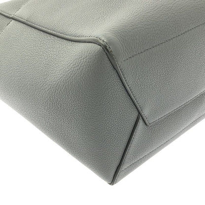 CELINE | Sangle Bucket Medium Leather Shoulder Bag | Gray | Ladies