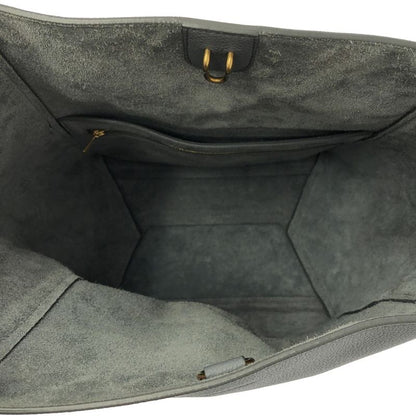 CELINE | Sangle Bucket Medium Leather Shoulder Bag | Gray | Ladies