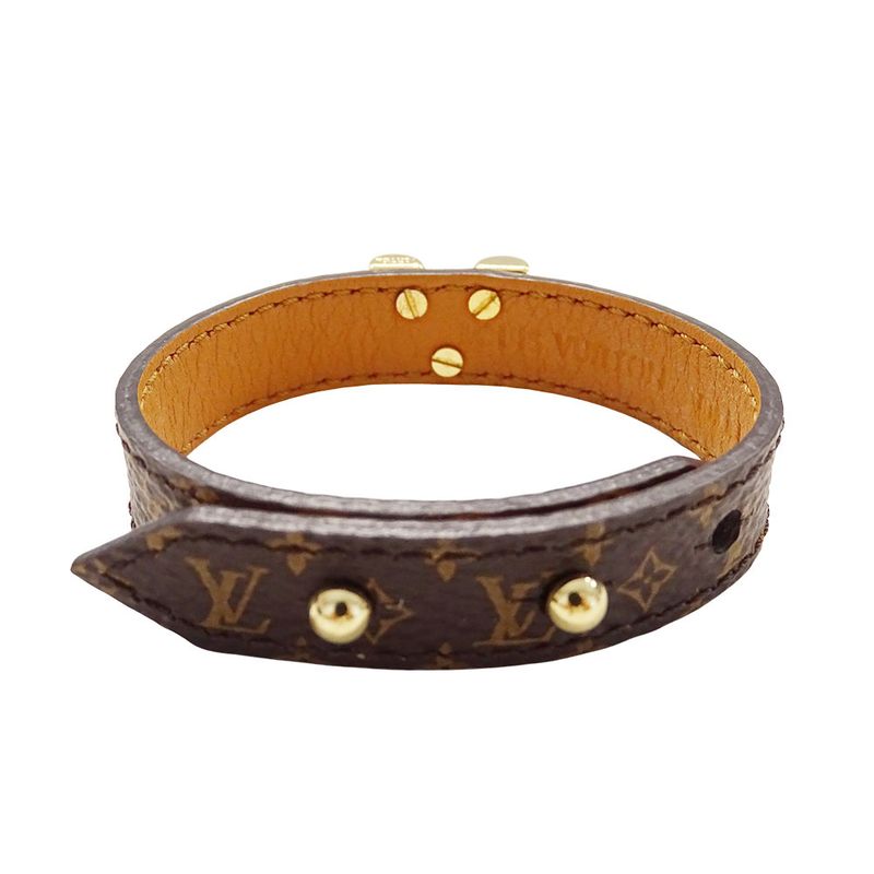 Louis Vuitton Bracelet Women's Brand Monogram Canvas Bracelet -essential V