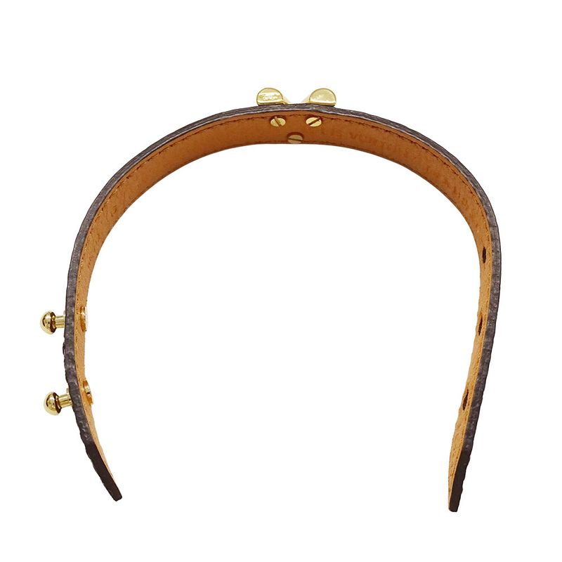 Louis Vuitton Bracelet Women's Brand Monogram Canvas Bracelet -essential V