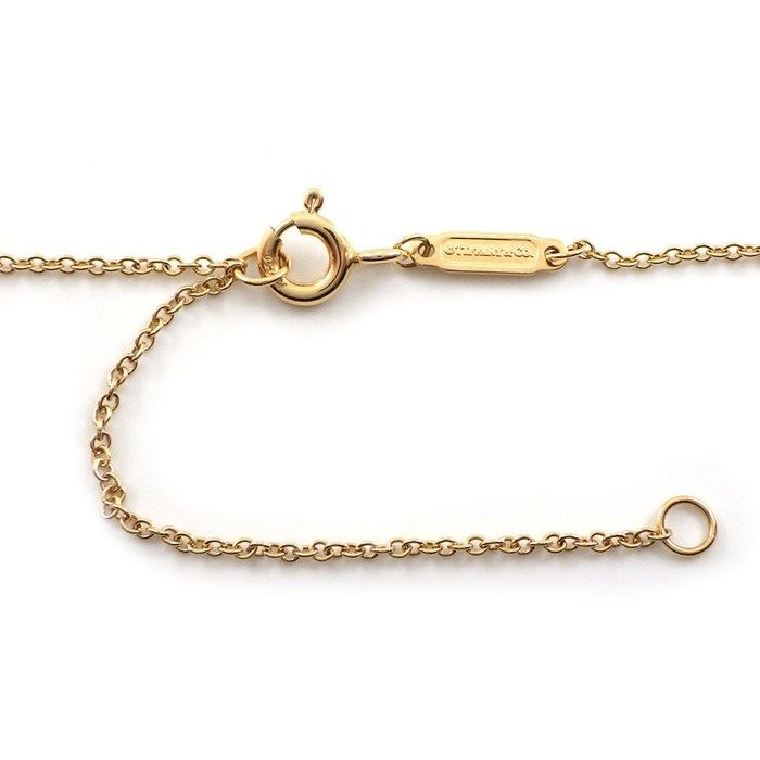 Tiffany & Co Tiffany & Co Necklace Knot Pink Sapphire 18K Pink Gold