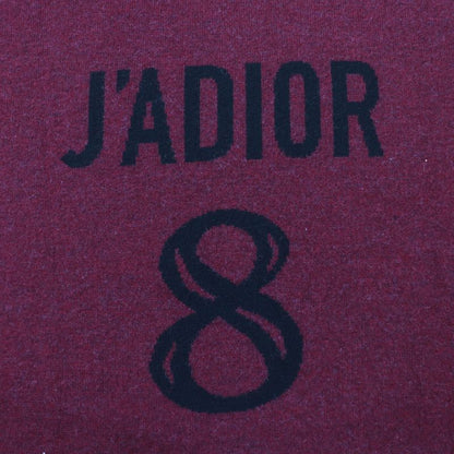 Christian DIOR 844s92am009 J’adir Cashmere Knit Parka - Red Series 40 Made In