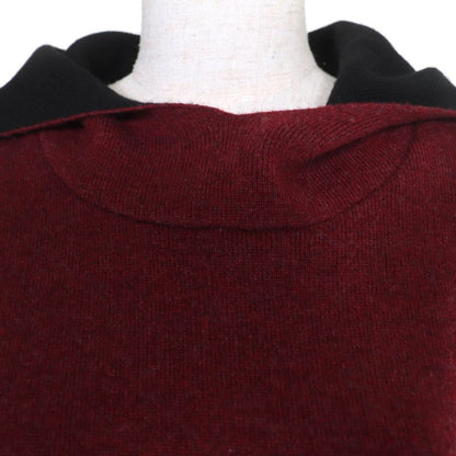 Christian DIOR 844s92am009 J’adir Cashmere Knit Parka - Red Series 40 Made In