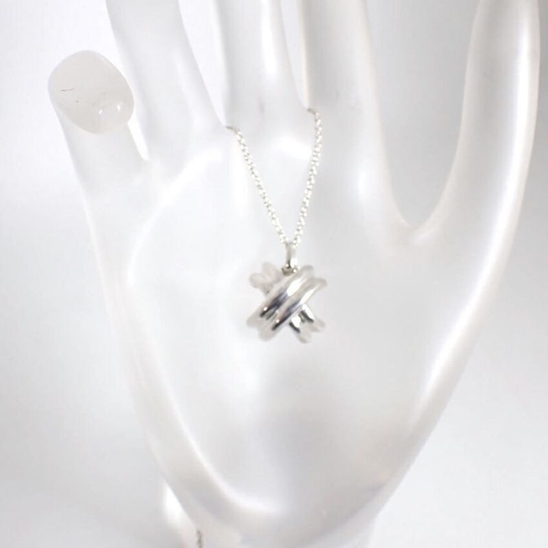 Tiffany & Co 925 Signature- Cross Pendant J132-13