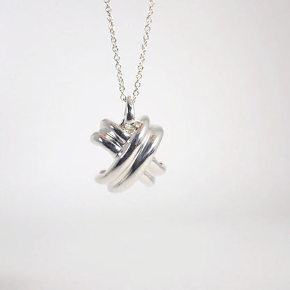 Tiffany & Co 925 Signature- Cross Pendant J132-13