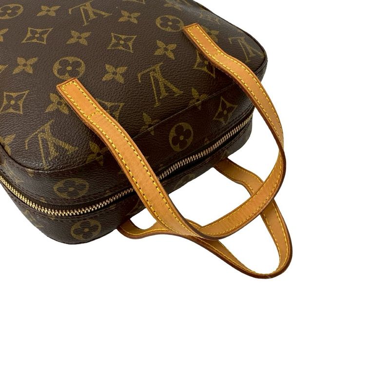 Louis Vuitton Spontini Monogram Leather 2way Handbag Shoulder Bag Brown 319-5