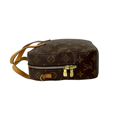 Louis Vuitton Spontini Monogram Leather 2way Handbag Shoulder Bag Brown 319-5