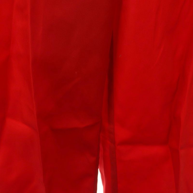 PRADA 22h745 Side Rubber Logo Nylon Pants Joga Pants 38S Red ES - OS - SH