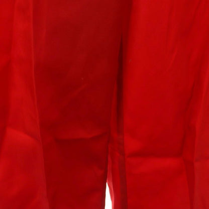 PRADA 22h745 Side Rubber Logo Nylon Pants Joga Pants 38S Red ES - OS - SH