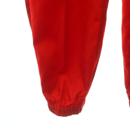 PRADA 22h745 Side Rubber Logo Nylon Pants Joga Pants 38S Red ES - OS - SH