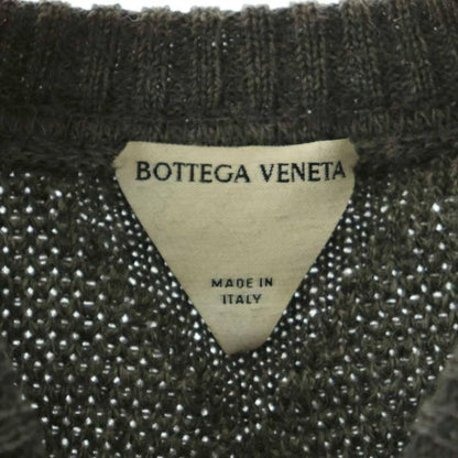 BOTTEGA VENETA Woolcle Neck Knit Sweatshirt XS Gray 721293 DO - OS - SH