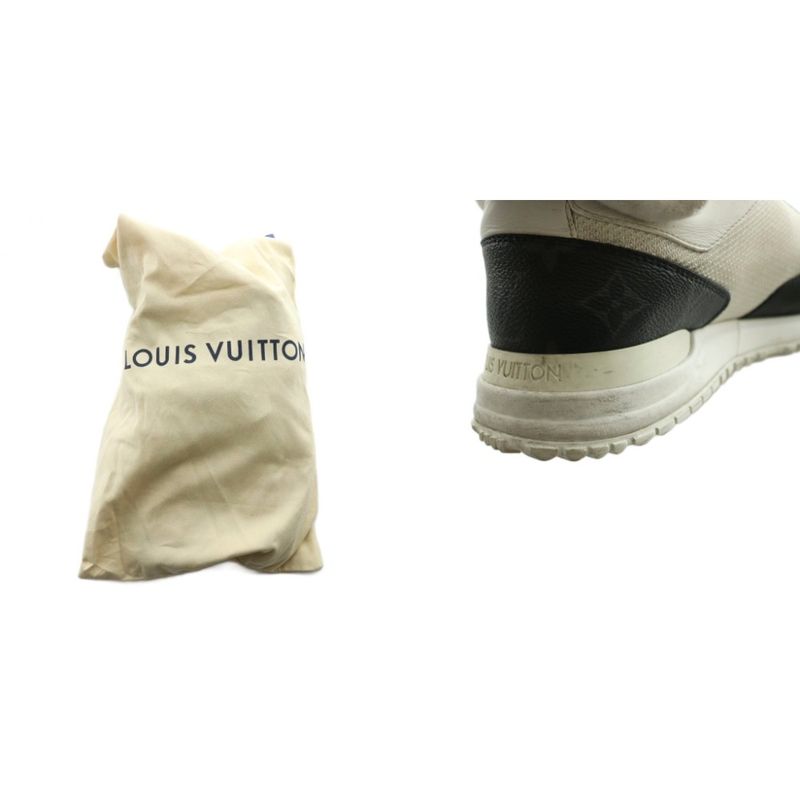 Louis Vuitton Run Away Line Sneakers- 5.5 White Black SS - OS