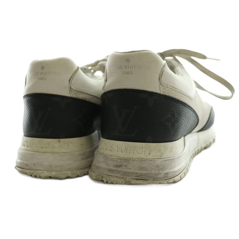 Louis Vuitton Run Away Line Sneakers- 5.5 White Black SS - OS