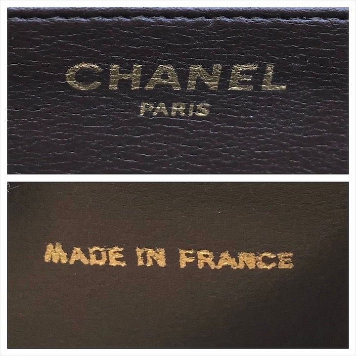 Chanel CC Logo Mini Quilted Push Lock Chain Shoulder Bag Beige Lambskin