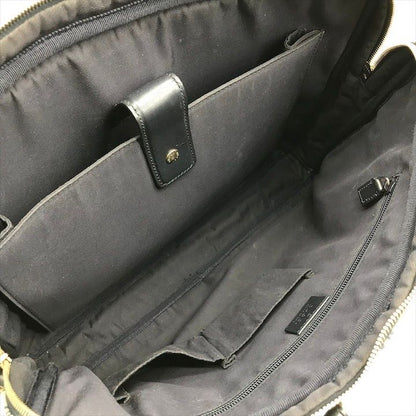 Gucci GG Canvas Business Bag 2-Way Bag Sherry Line Navy Bag