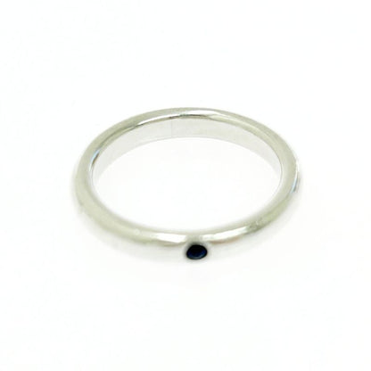 Tiffany & Co Tiffany & Co Silver Stacking Band 1P Ring 2.3g Blue 925 Engraved