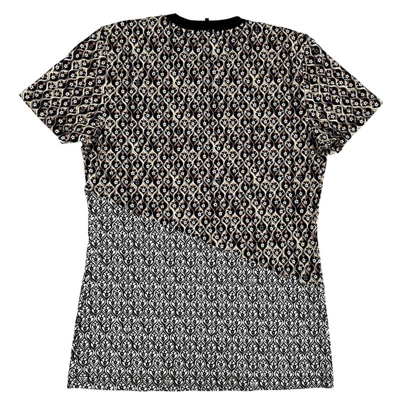 Louis Vuitton T-shirt Women's Brand Short Sleeve T-shirt Cotton Brown L Flower