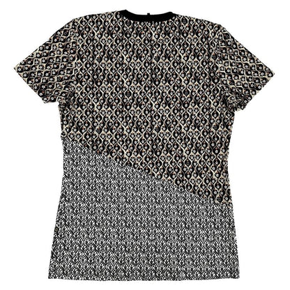 Louis Vuitton T-shirt Women's Brand Short Sleeve T-shirt Cotton Brown L Flower