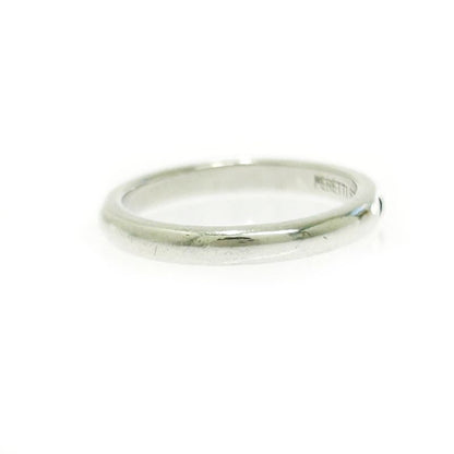Tiffany & Co Tiffany & Co Silver Stacking Band 1P Ring 2.5g Red 925 Engraved