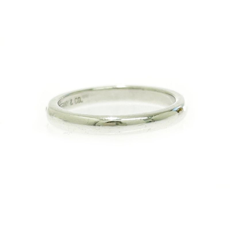 Tiffany & Co Tiffany & Co Silver Stacking Band 1P Ring 2.5g Red 925 Engraved