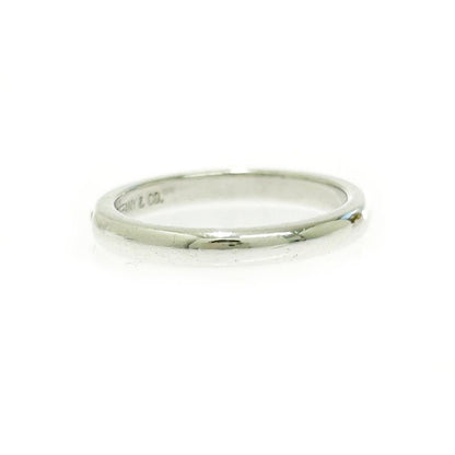 Tiffany & Co Tiffany & Co Silver Stacking Band 1P Ring 2.5g Red 925 Engraved