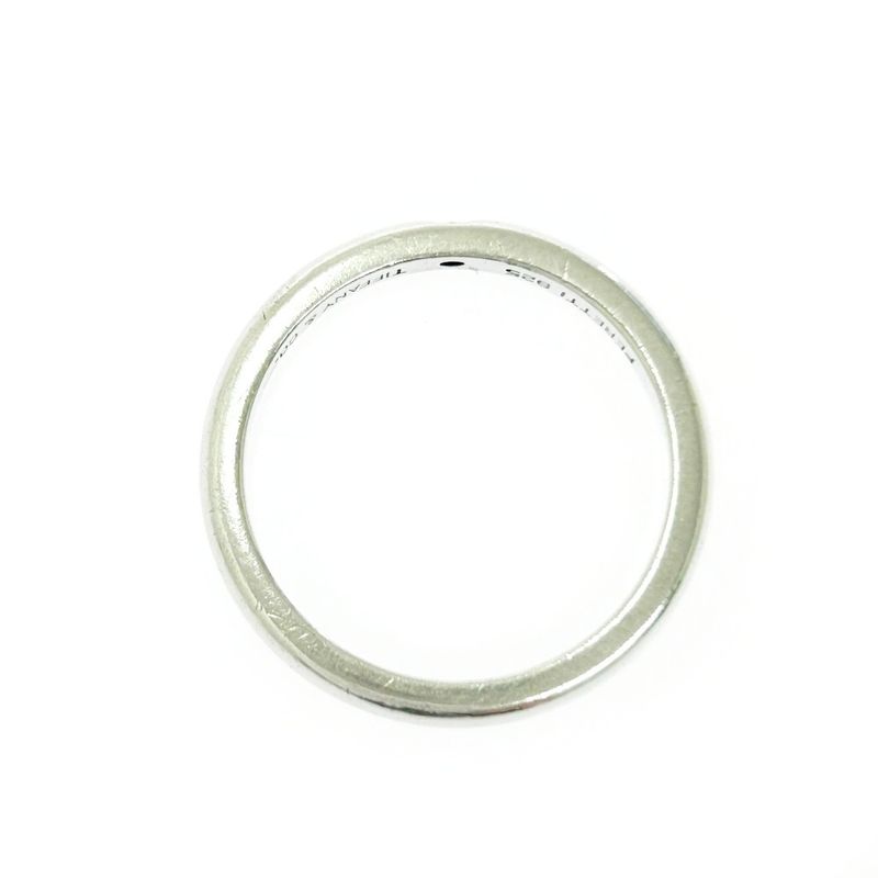 Tiffany & Co Tiffany & Co Silver Stacking Band 1P Ring 2.5g Red 925 Engraved