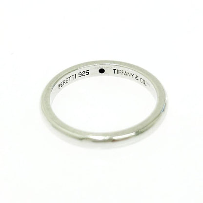 Tiffany & Co Tiffany & Co Silver Stacking Band 1P Ring 2.5g Red 925 Engraved