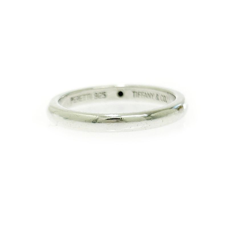 Tiffany & Co Tiffany & Co Silver Stacking Band 1P Ring 2.5g Red 925 Engraved