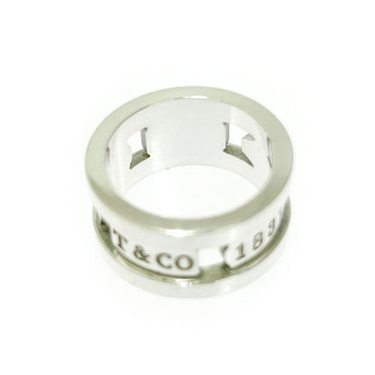 Tiffany & Co Tiffany & Co Silver - 1837 Element Ring 7.5g 925 Engraved 521962