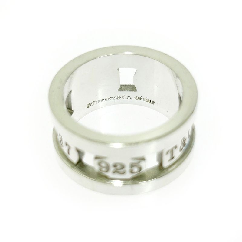 Tiffany & Co Tiffany & Co Silver - 1837 Element Ring 7.5g 925 Engraved 521962