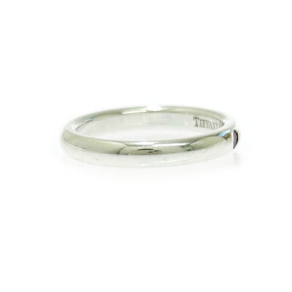 Tiffany & Co Tiffany & Co Silver Stacking Band 1P Ring 2.5g Pink 925 Engraved