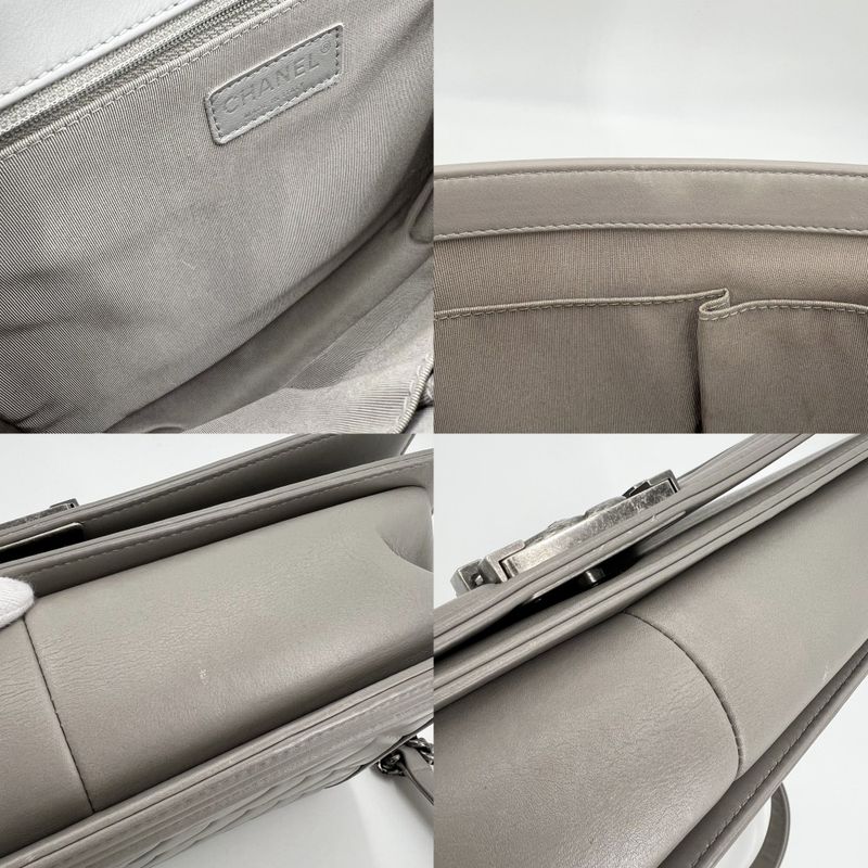 CHANEL Shoulder Bag Women's Matelasse Large Beautiful CHANEL Coco Mark Shoulder