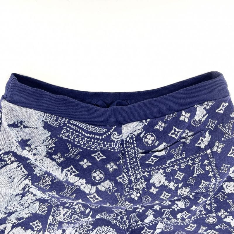 Louis Vuitton Setup Men's Monogram Bandana Sweat Parka Short Sleeve Bouffe Di